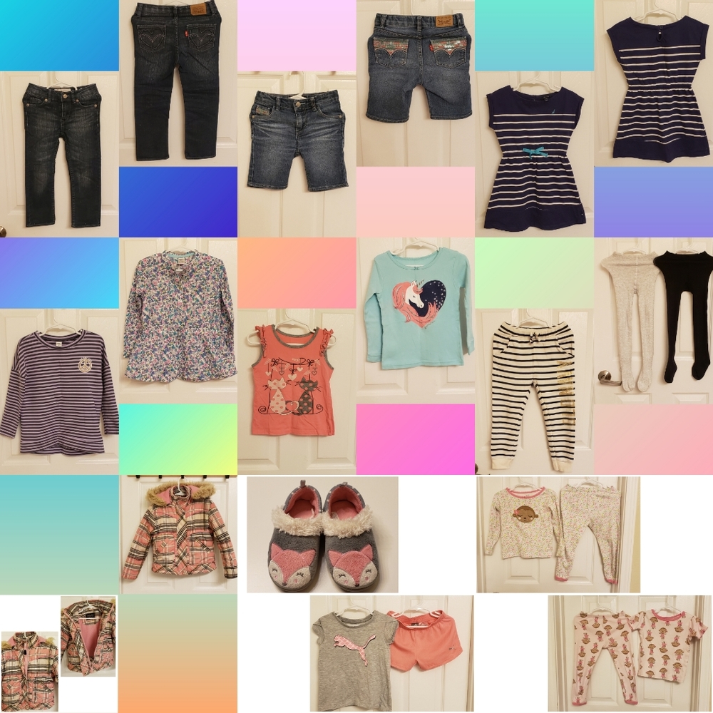 Bundle Girls clothes size 4T - Lot of 18